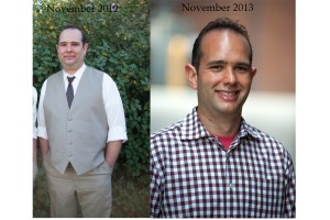 What a year a difference makes. 