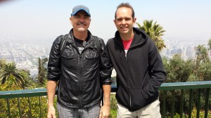 Atop Cerro San Cristobal. 